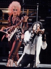 Jennifer Batten (with Michael Jackson)